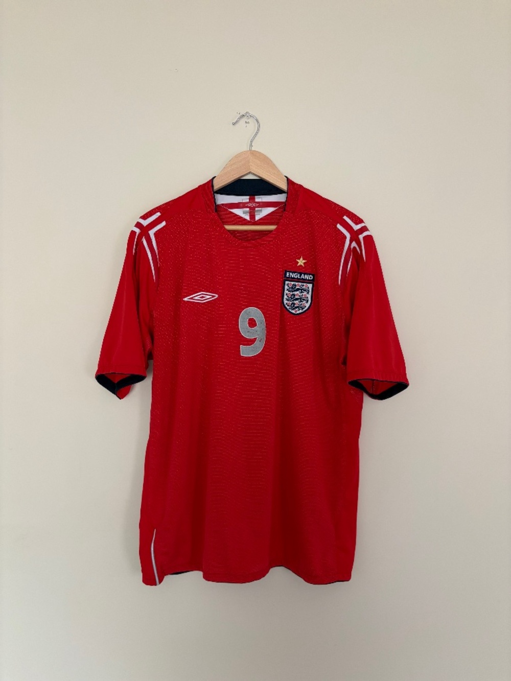 England 2008 Umbro Home Kit *ROONEY*